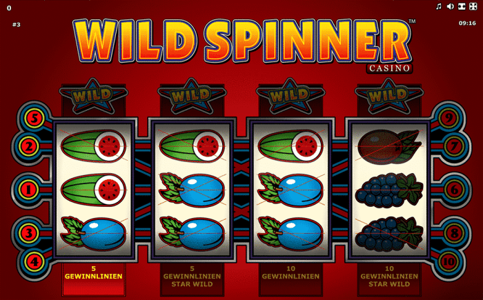 novoline wild spinner