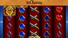 Der Slot 40 Thieves vom deutschen Hersteller Bally Wulff