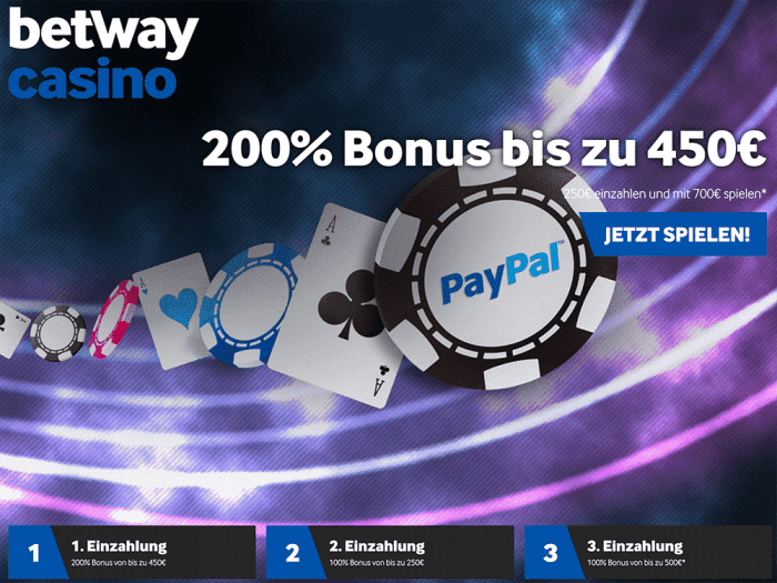 betway casino bonus