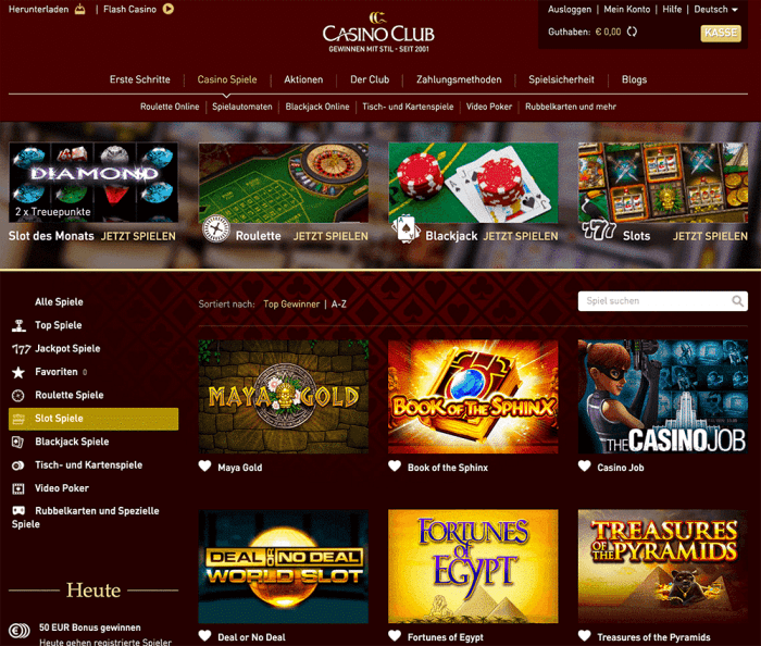 casinoclub slots