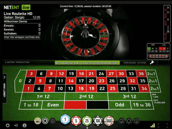 netent live roulette