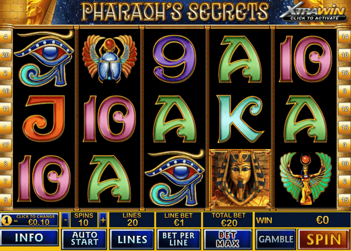 pharaohs secret